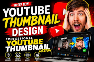 design eye catching youtube thumbnails that get more clicks