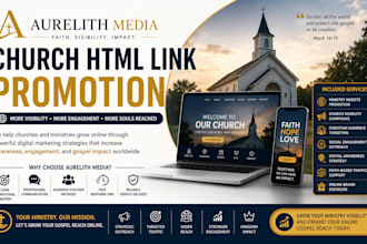 market church HTML websites through branding focused exposure, christian forums