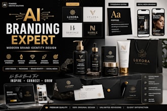design premium logo and packaging