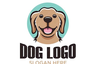 design a dog, pet logo for your business