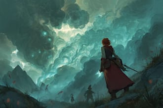 design an fantasy illustration