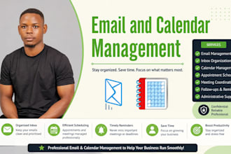manage your emails and calendar professionally