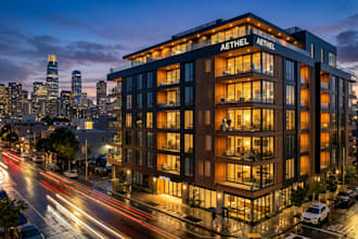 do realistic ai architectural visualization and exterior rendering