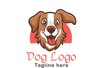 design unique dog paw logo
