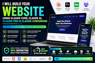 build your website using claude code claude ai claude pro claude coworking