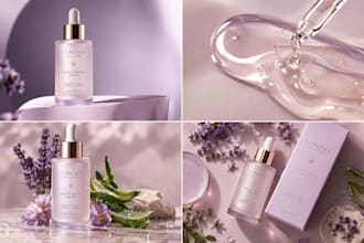 design photorealistic ai product photography