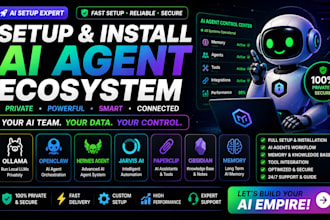 setup install ollama openclaw hermes agent jarvis ai paperclip obsidian memory
