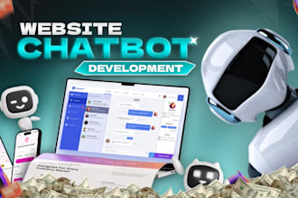 create website ai chatbot for customer support and lead generation