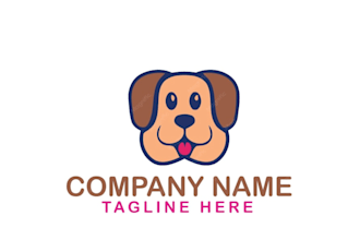 design eye catching unique logo for a dog