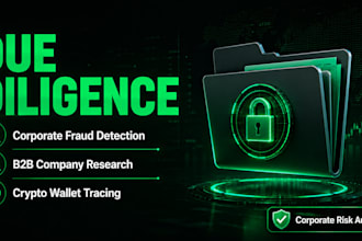 do online investigation for business due diligence