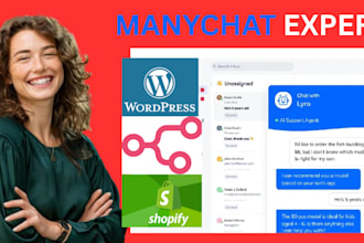 fix many chat automation manychat ai CRM manychat chatbot shopify wordpress n8n