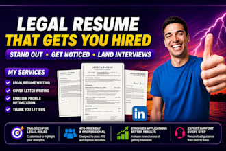professional legal resume lawyer resume and attorney resume writing cover letter