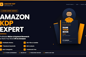 do amazon keyword research, profitable niche and book categories