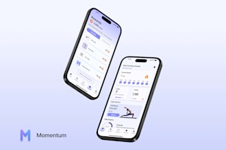 design a mobile app UI UX