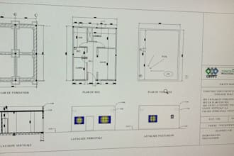 draw autocad floor plan