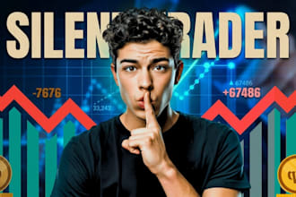 design high CTR forex crypto trading youtube thumbnail