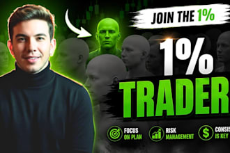 design high CTR trading and finance youtube thumbnail