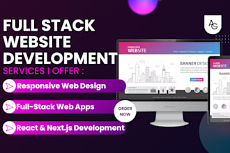 build a modern react and nextjs web app