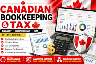 do canadian bookkeeping gst hst and tax filing for businesses