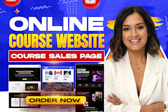 do online course website, thinkific, kajabi website, podia, course sales funnel