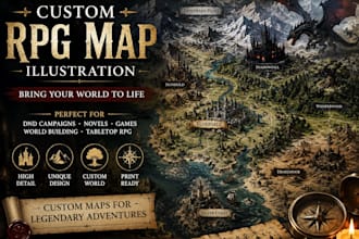 design fantasy rpg maps for dnd campaigns