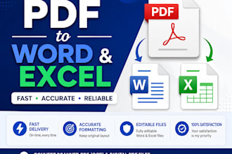 convert scanned PDF, image or handwriting to word