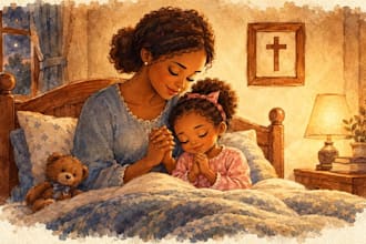 illustrate christian childrens books and bible stories