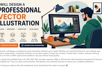 design a professional vector illustration