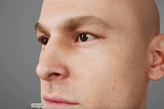fix rig and animate 3d character modeling metahuman in iclone maya and blender