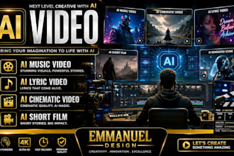 ai video ai music vide0 ai lyric ai cinematic video ai short film