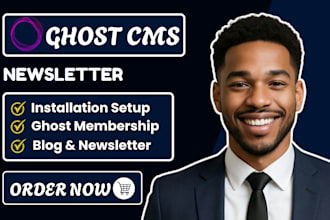 customize ghost cms website, ghost newsletter template, ghost blog, ghost theme