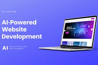 build ai powered website for your business