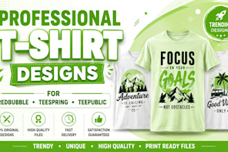 create bulk t shirt design for redbubble teespring and teepublic