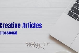 make blog posts and creative articles