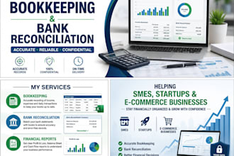 handle bookkeeping and accounting tasks using excel