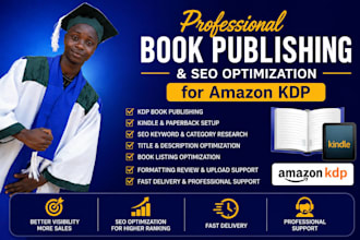 do amazon KDP publishing and SEO optimization