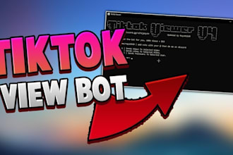 create automated tiktok live streaming bot, instagram api bot, youtube bot