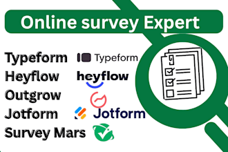 design forms quiz survey, using outgrow, emr, heyflow, typeform,
