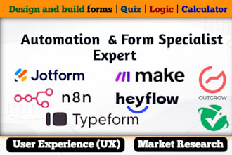 design forms quiz survey, using outgrow, emr, heyflow, typeform,