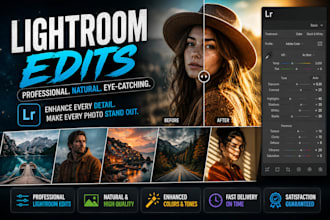 lightroom edits and color grading for insta