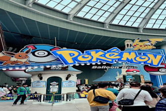 reserve a place for pokemon cafe and kirby cafe