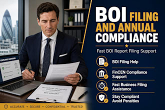 file boi report and help with fincen annual compliance