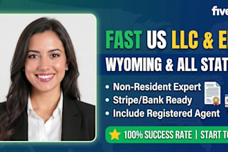 register US llc in wyoming and get ein for non US residents