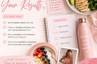 design your personalized healthy lifestyle planner
