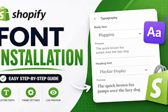 do custom font installation fix bug