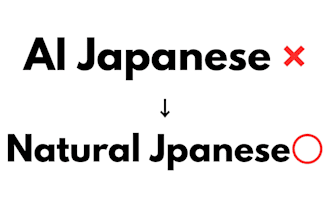 fix unnatural ai translated japanese
