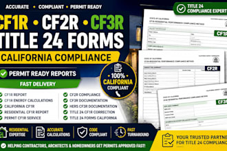 cf1r cf2r cf3r title 24 forms and california compliance