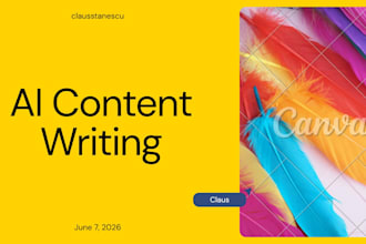 professional ai content writing and prompt creation