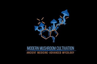 design the iconic logo for our organic mushroom company