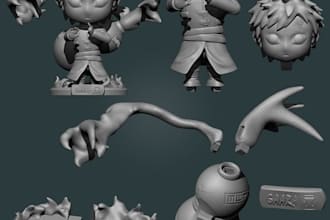 3dplaymobil toy figure,stl for print,game toy,cut n key,fbx anime,zbrush chibi